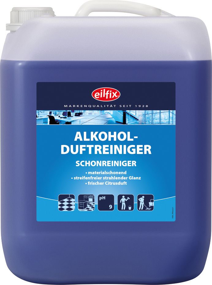 10L Alkoholduftreiniger Konzentrat Frisch duftender Unterhaltsreiniger für alle glatten Oberflächen