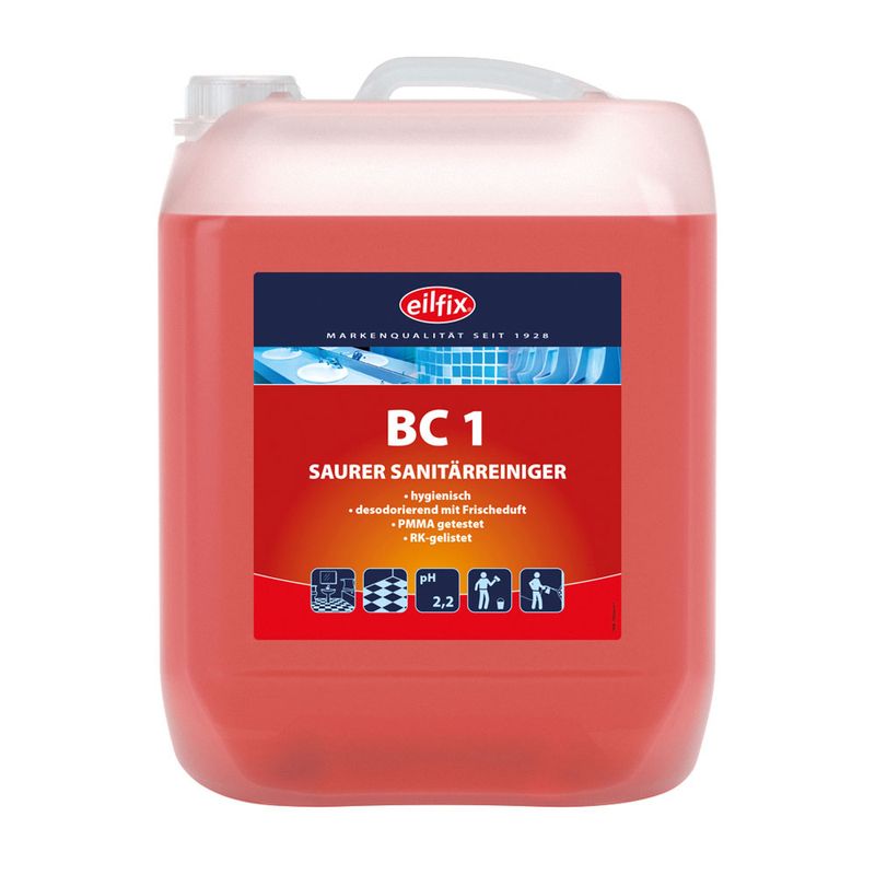 BC1 Eilfix Sanitärreiniger mit Keimstopp 10 Liter