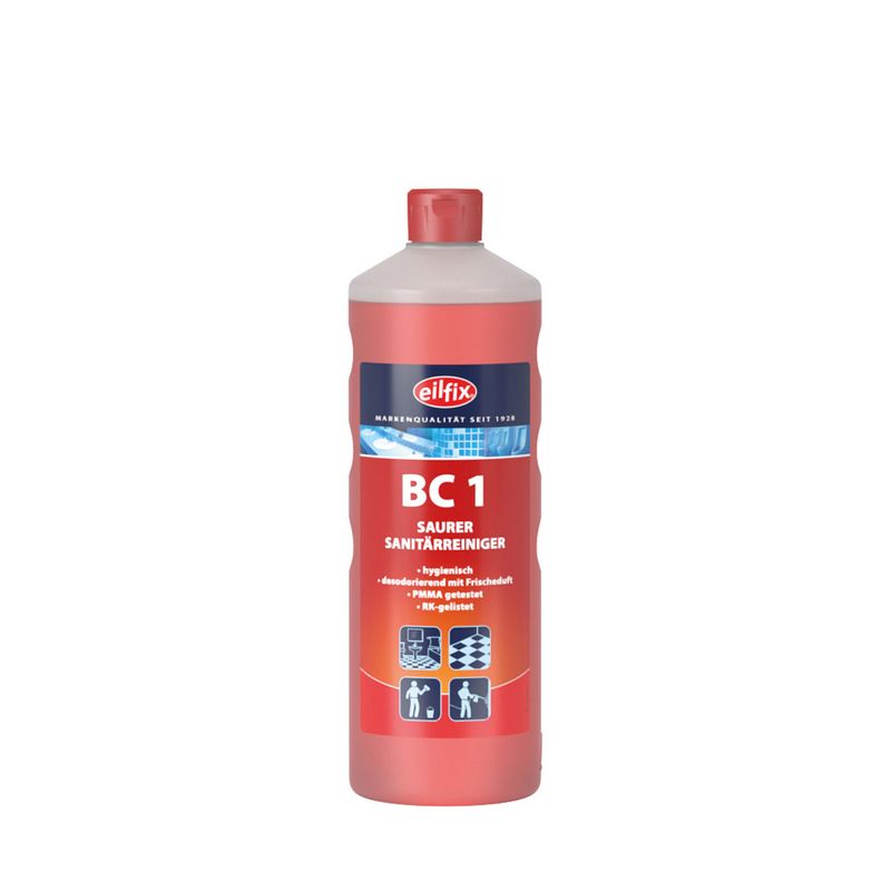 Eilfix BC 1 Sanitärreiniger - 1 Liter Flasche