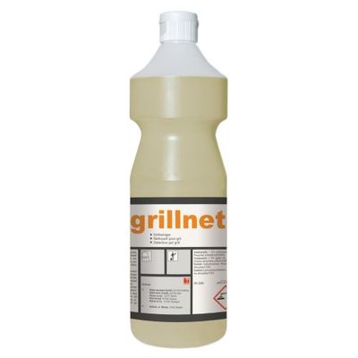 Pramol grillnet extra 1 Liter. Rasch wirkender Reiniger. Löst und entfernt problemlos eingebrannte und verkrustete Rückstände.