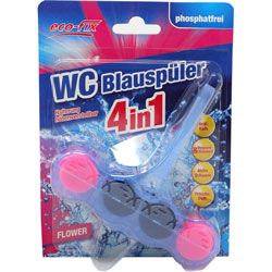 eco-fix WC Blauspüler 4in1 WC-Einhänger Flower 45g