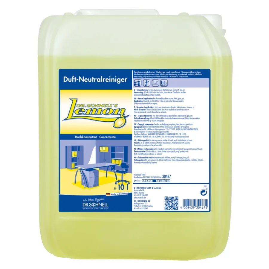 Dr. Schnell LEMON Neutralreiniger 10 Liter