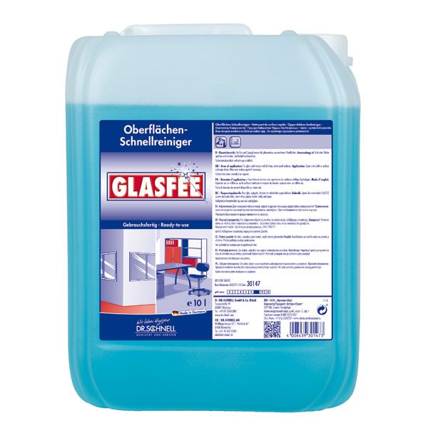 Dr. Schnell GLASFEE Oberflächen-Schnellreiniger 10 Liter