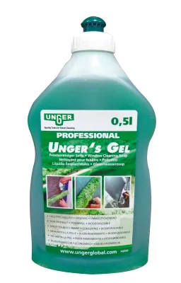 UNGER´S Gel Fensterreinigungs-Seife - 500 ml - Flasche FG050