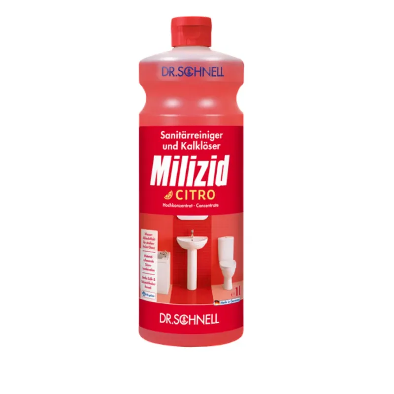 Dr. Schnell Milizid Sanitärreiniger in verschiedenen Düfte - 1 Liter - Flasche
