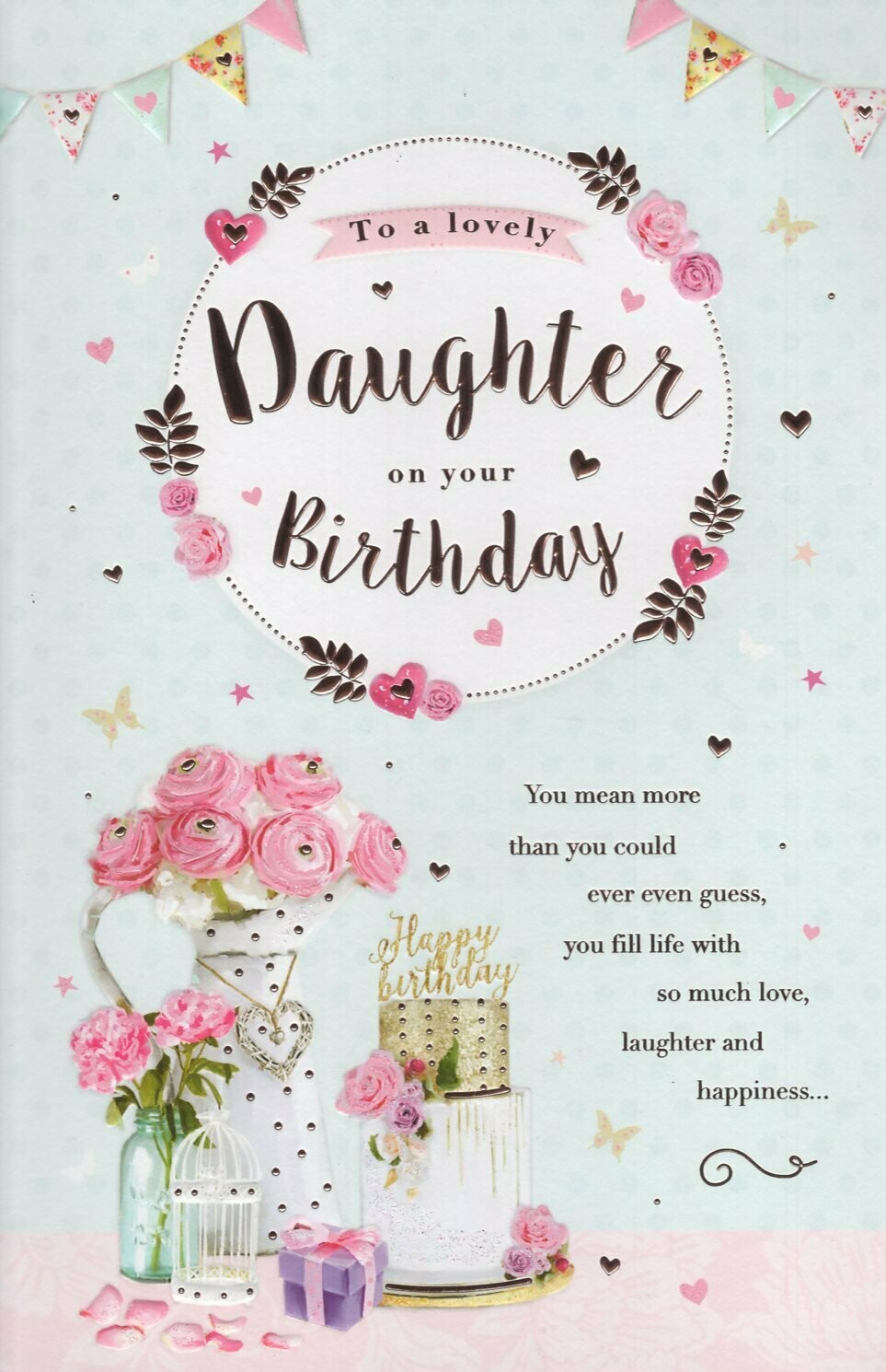 To A Lovely Daughter On Your Birthday