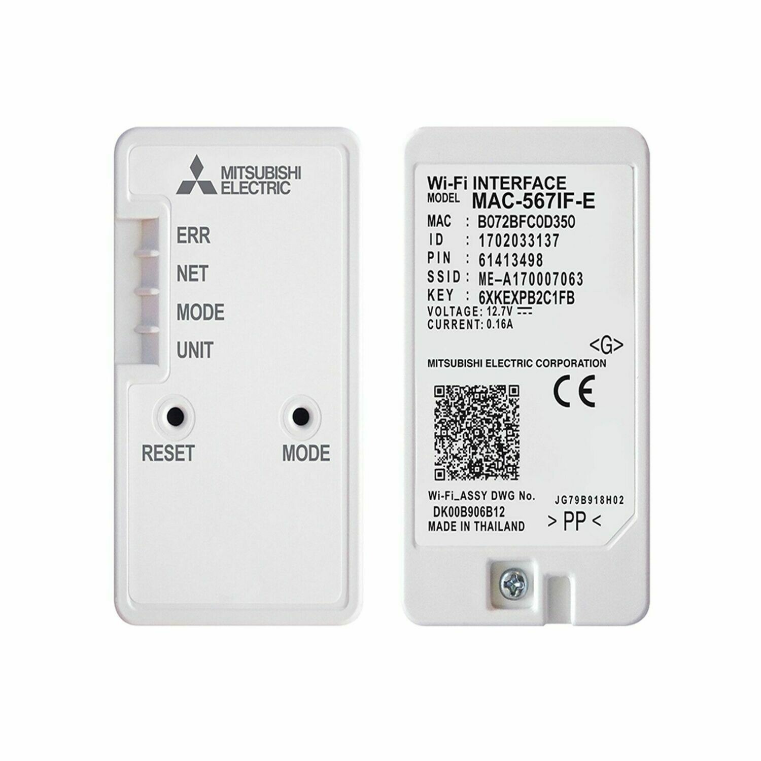 MITSUBISHI ELECTRIC ADAPTADOR WIFI MAC-567IF-E