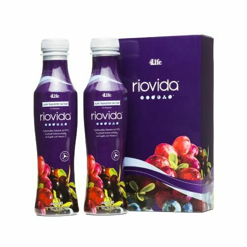 4Life RioVida with Transfer Factor - 2 bottles each 500 ml
