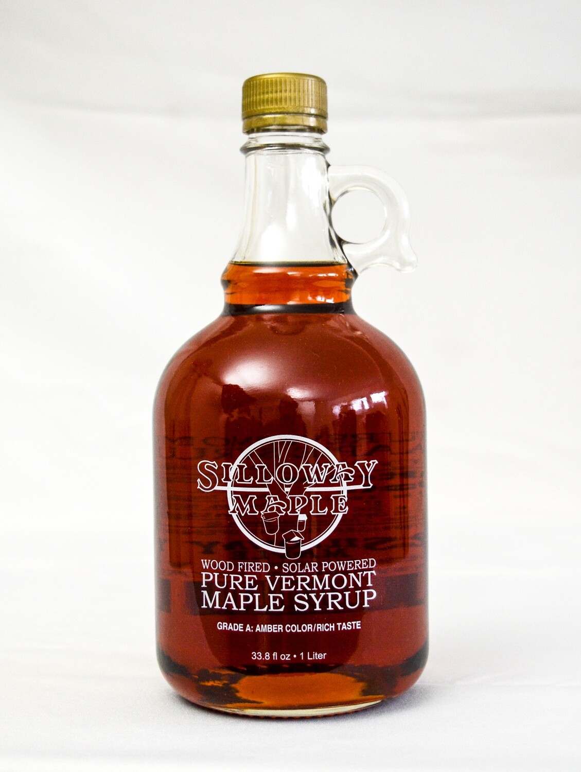 Pure Vermont Maple Syrup, 33.8 ounce