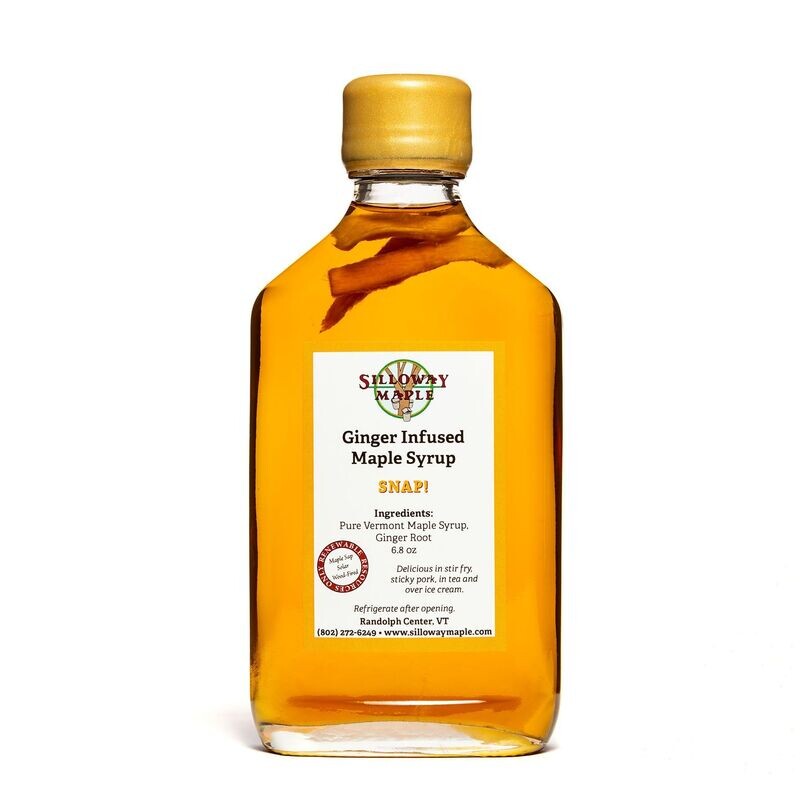 Ginger Infused Maple Syrup