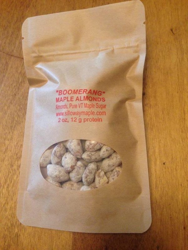 "Boomerang"  2 ounce Maple Almond Pack