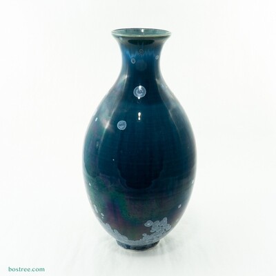 Crystalline Glaze Vase 10" by Andy Boswell 2012005