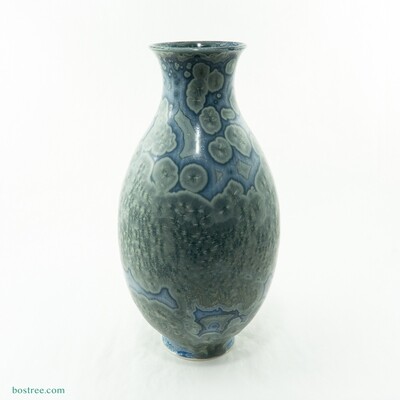 Crystalline Glaze Vase 10" by Andy Boswell 2012002