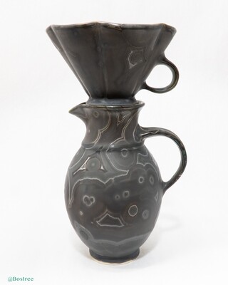 Crystalline Glaze Coffee Pour-Over by Andy Boswell 01239