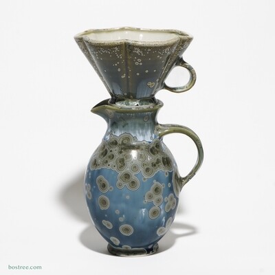 Crystalline Glaze Coffee Pour-Over by Andy Boswell 01395