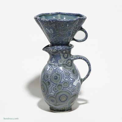Crystalline Glaze Coffee Pour-Over by Andy Boswell 01394