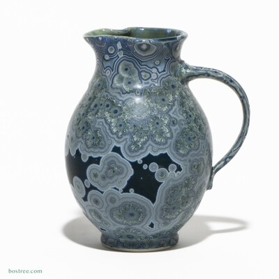 Crystalline Glaze Pitcher 6.5" by Andy Boswell 01420