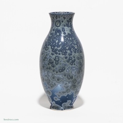 Crystalline Glaze Vase 9.5" by Andy Boswell 01426