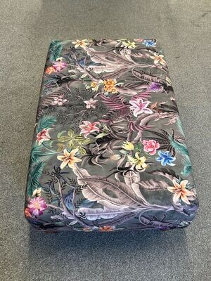 Lucinder Collection - Bespoke Footstool - Lillies