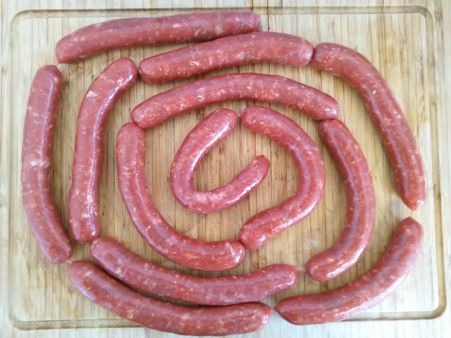 Saucisses Merguez Douce cochon noir  500g sous vide