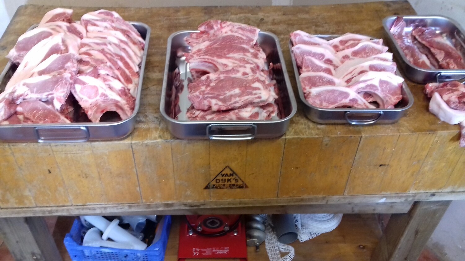 Colis de Viande de Porc Noir Bio , sous vidé