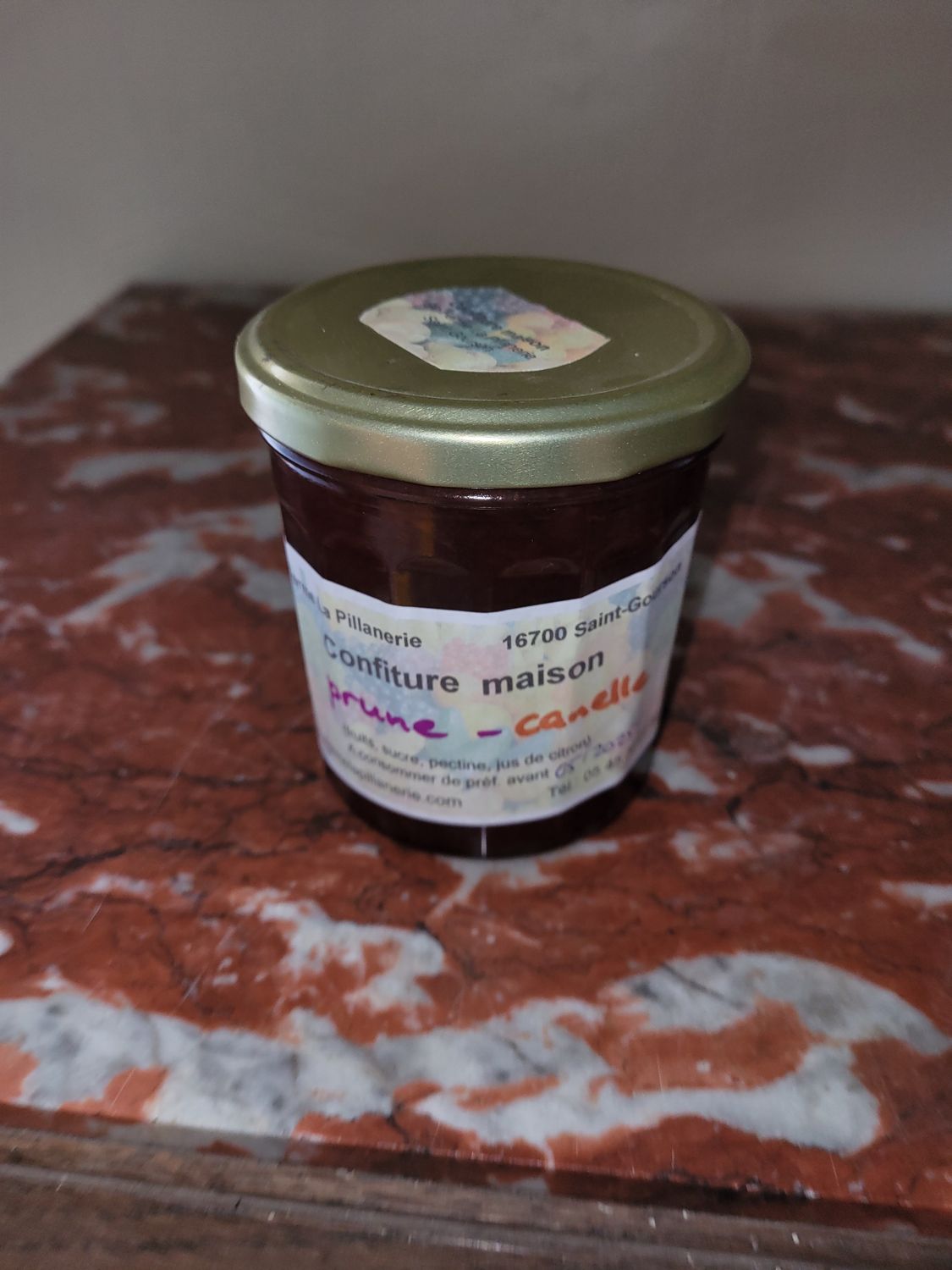 Confiture Prune Canelle Bio