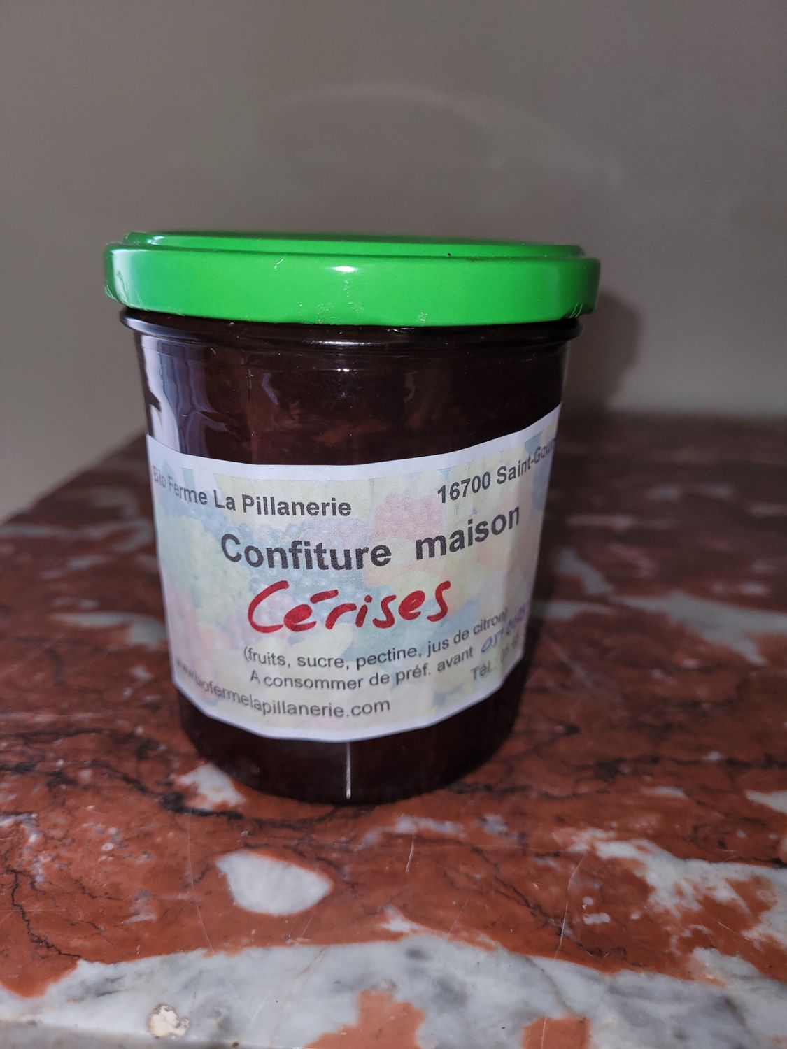 Confiture Cerises Bio