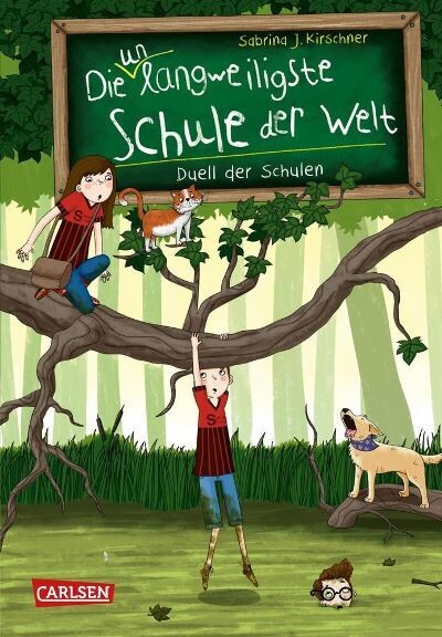 Kirschner, Sabrina J. :   Die unlangweiligste Schule der Welt 5: Duell der Schulen (ab 8)