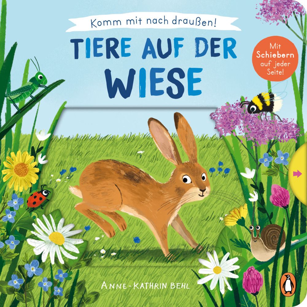 Komm mit nach draußen! Tiere auf der Wiese - ab 2