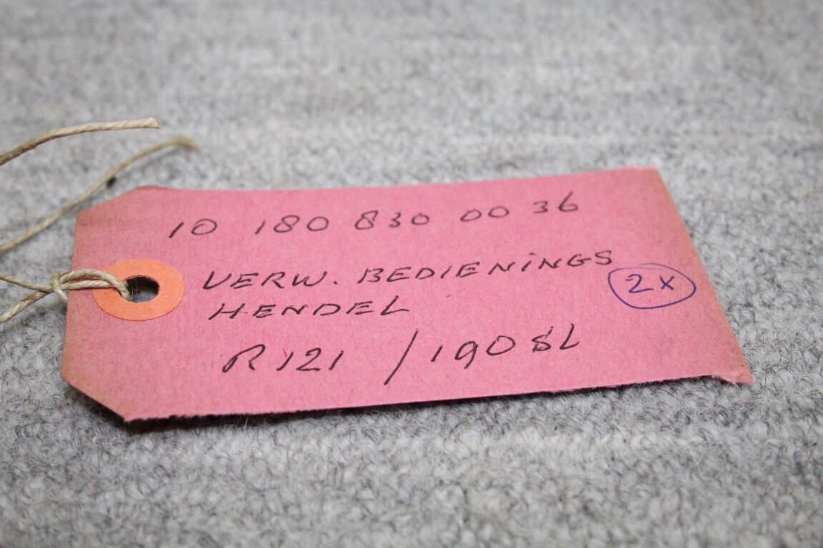 Bediening handle verwarming