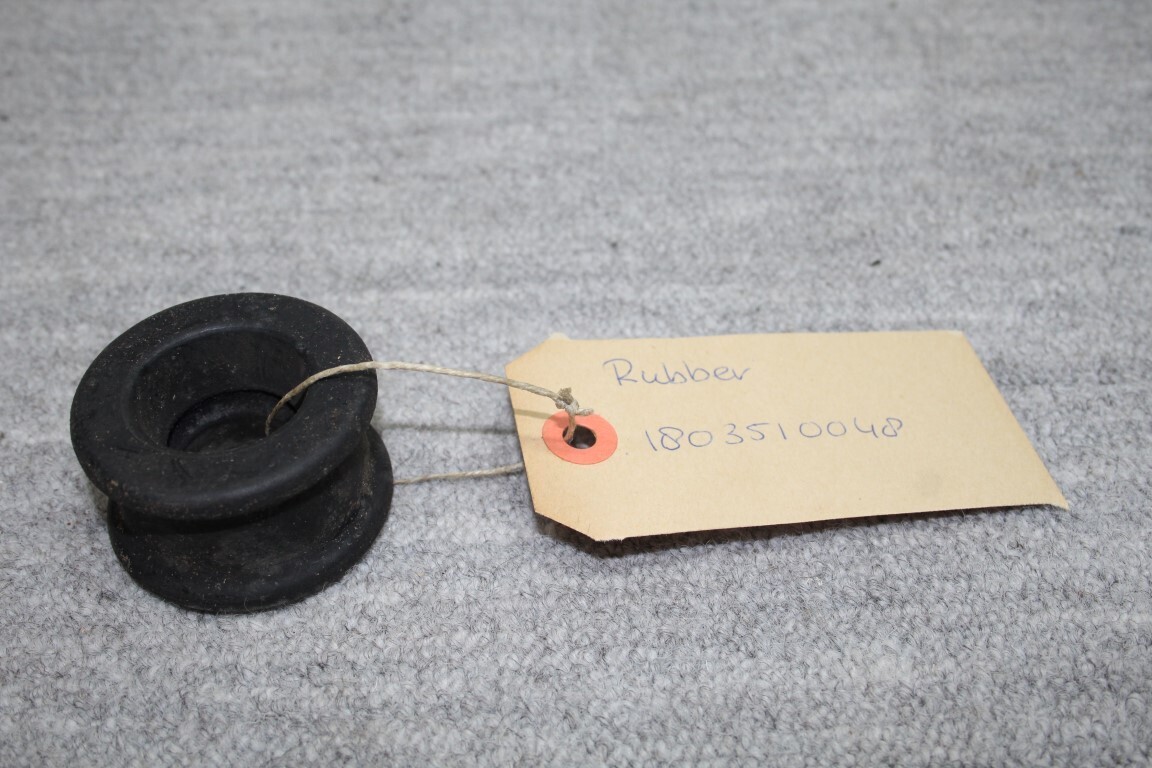 Rubber dwars geleider achteras