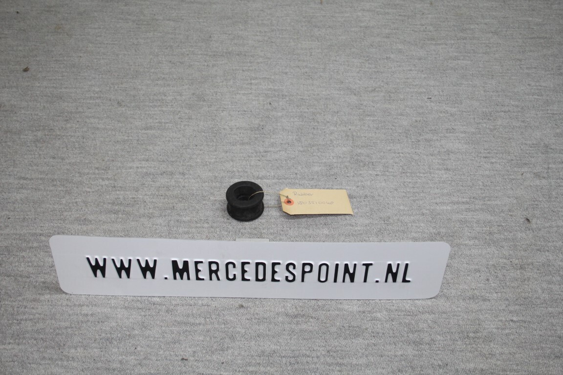 Rubber dwars geleider achteras