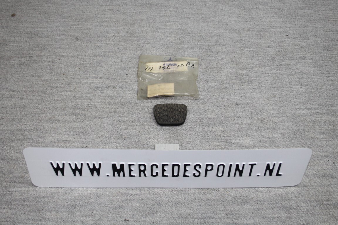 Pedaal rubber (rem & koppeling)