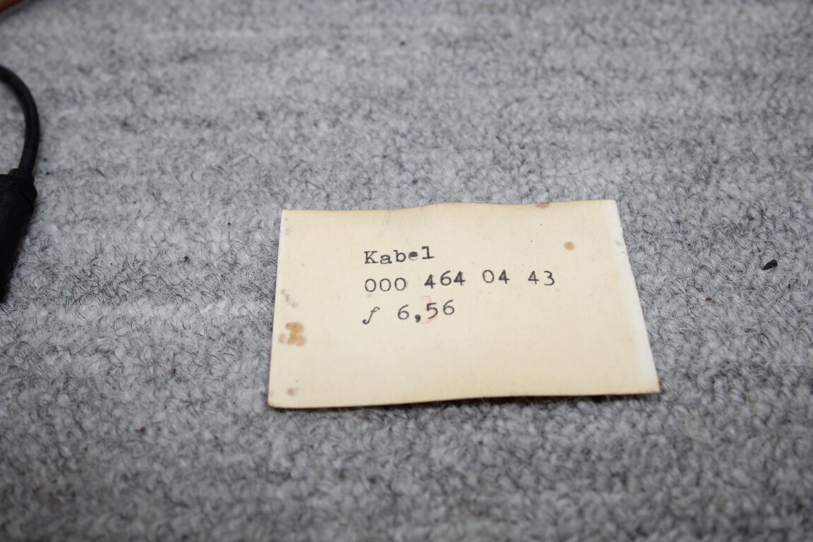 Kabel voor sleepring claxon