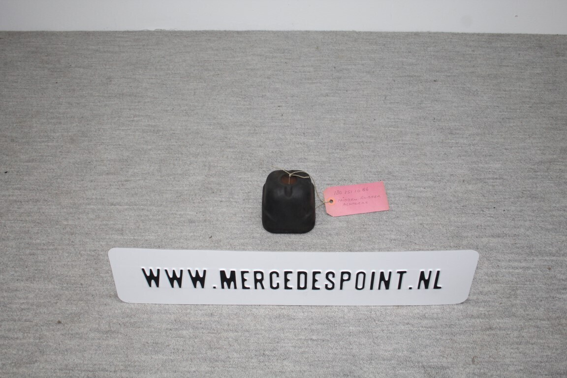 Middenrubber achteras