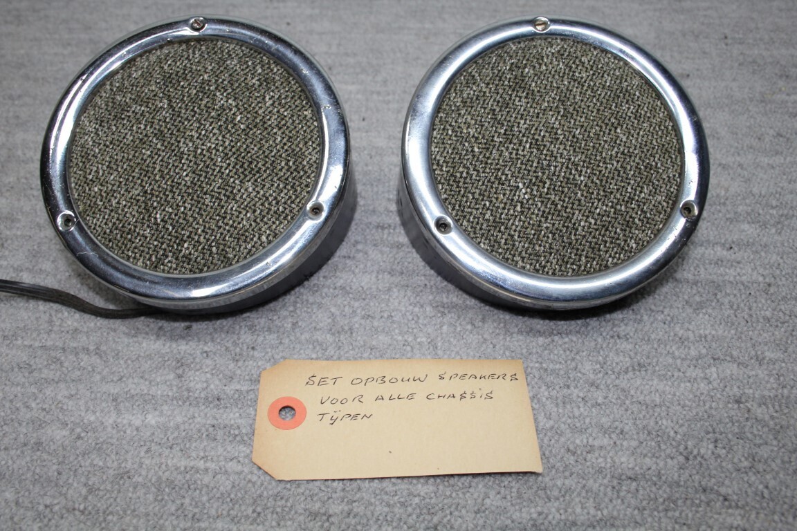Set hoedenplank speakers