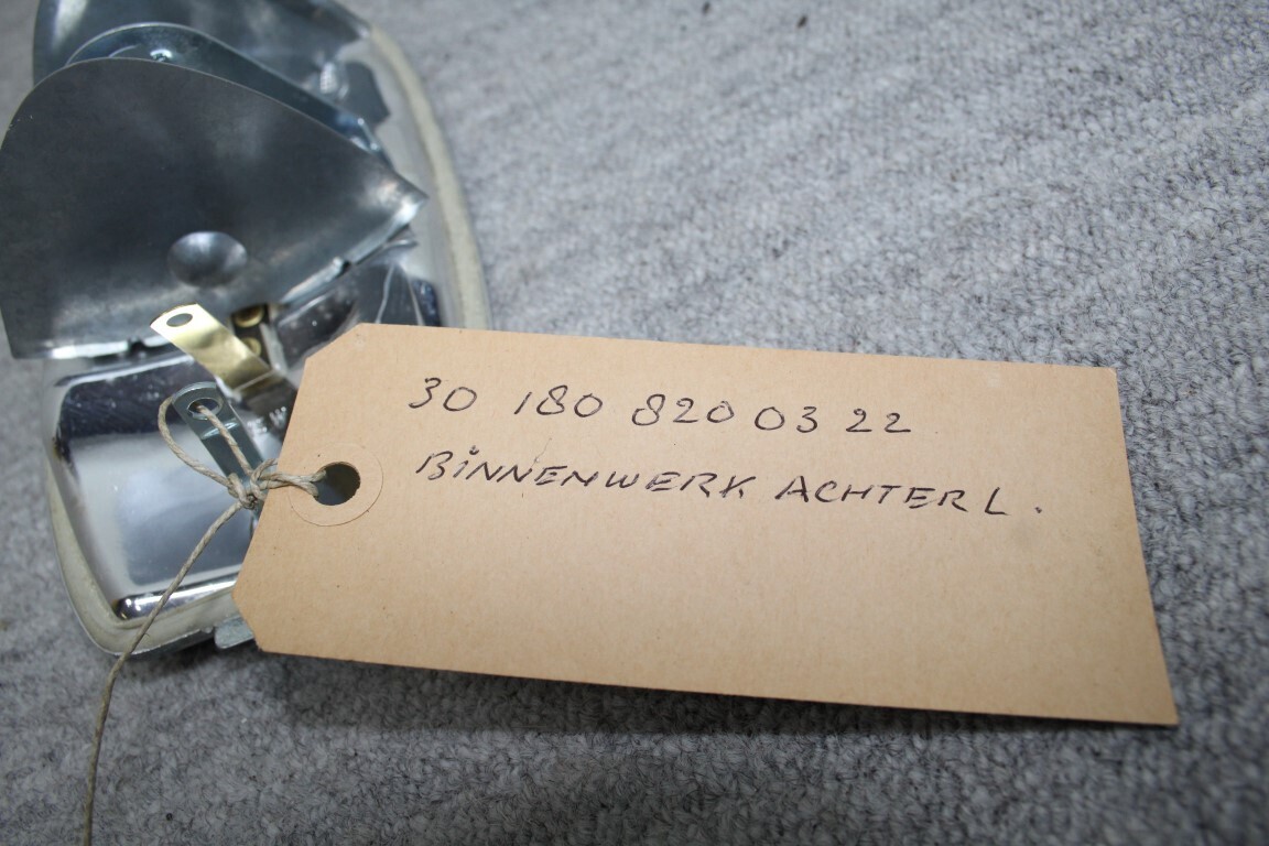 Binnenwerk achterlicht