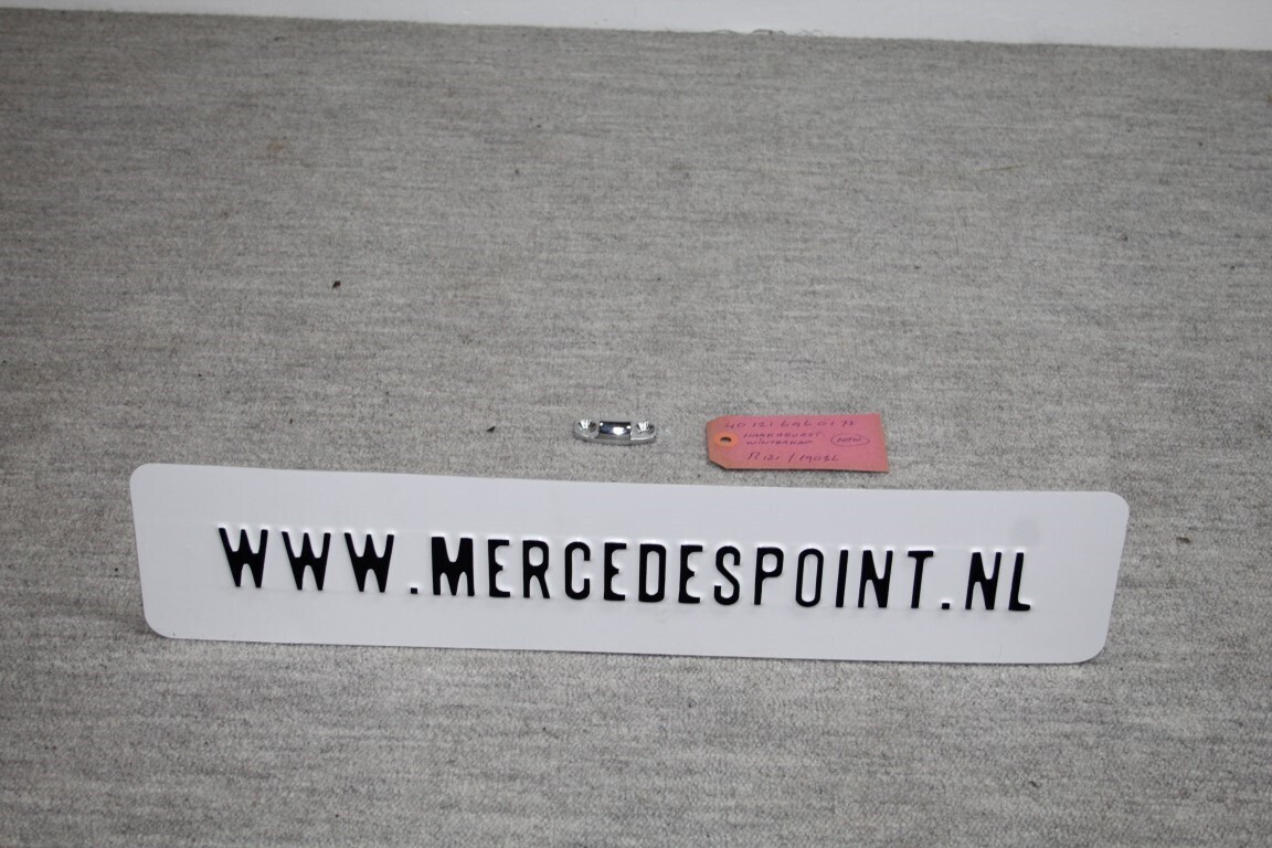 Haakbevestiging winterkap (nieuw)