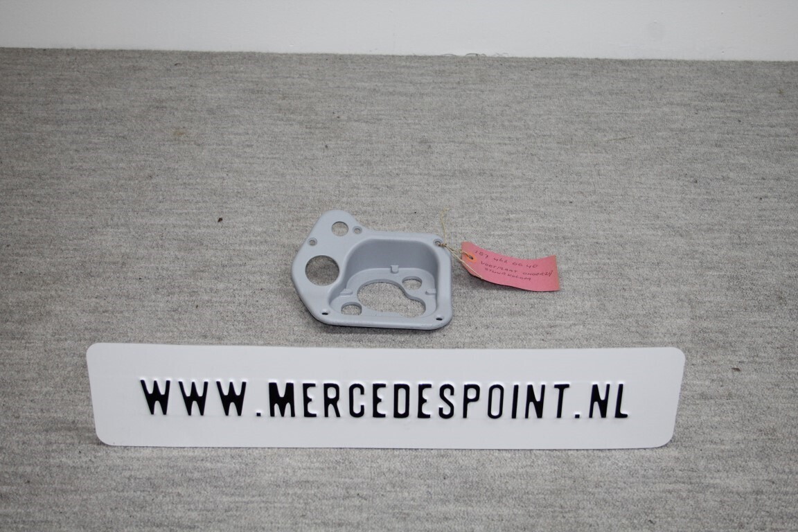 Voetplaat onderzijde stuurkolom