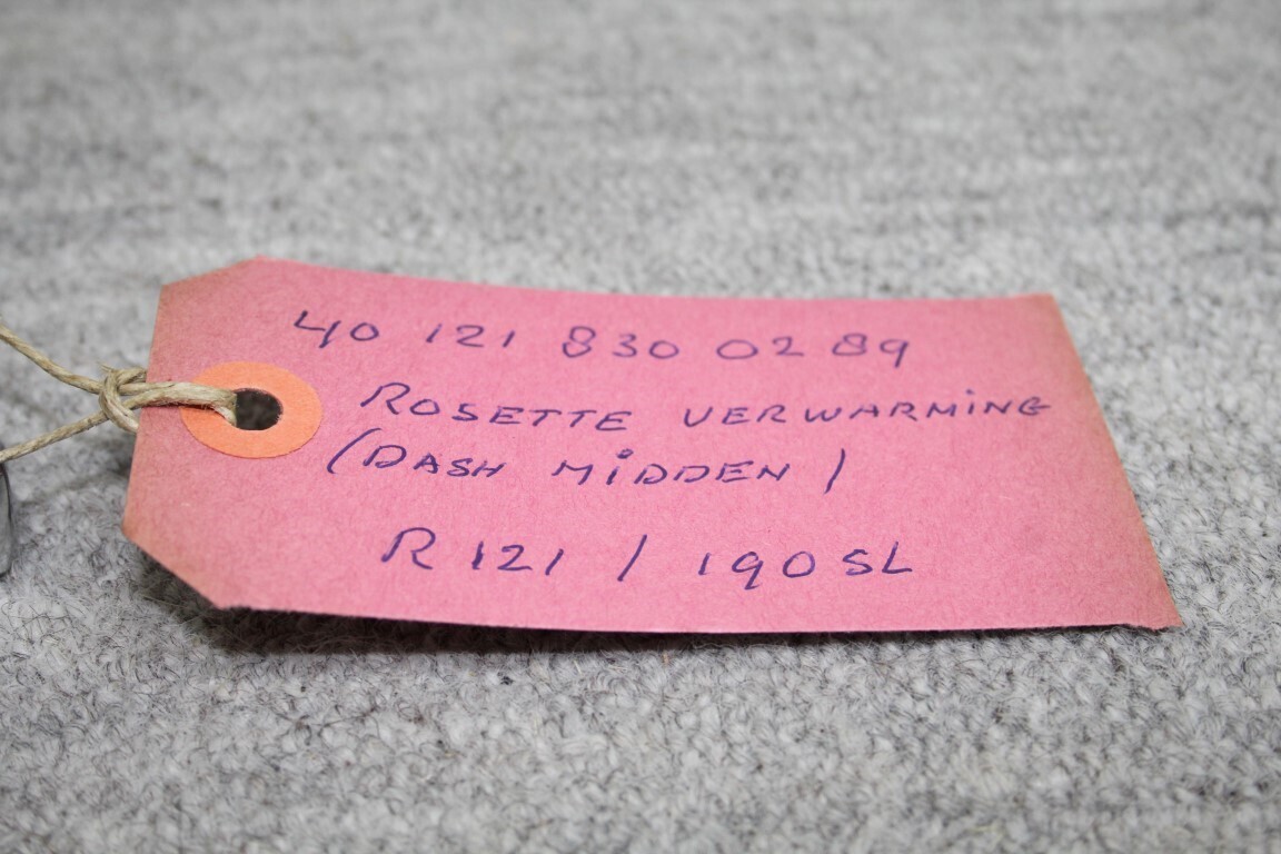 Rozet verwarming midden