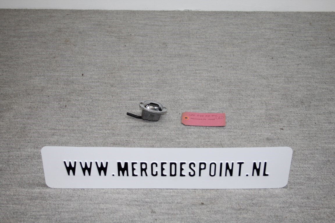 Nummerplaat verlichting links Nummerplaat verlichting links