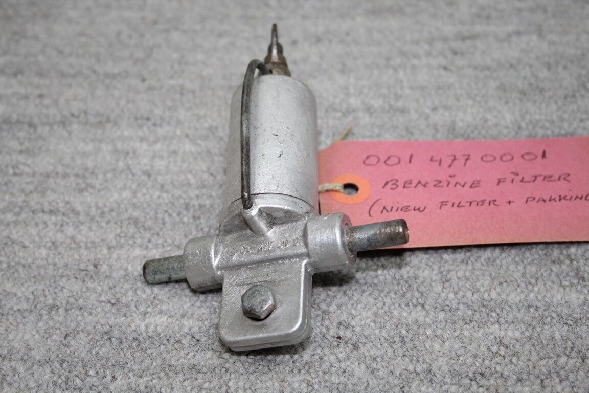 Dieselfilter met slangpilaar aansluiting Dieselfilter met slangpilaar aansluiting