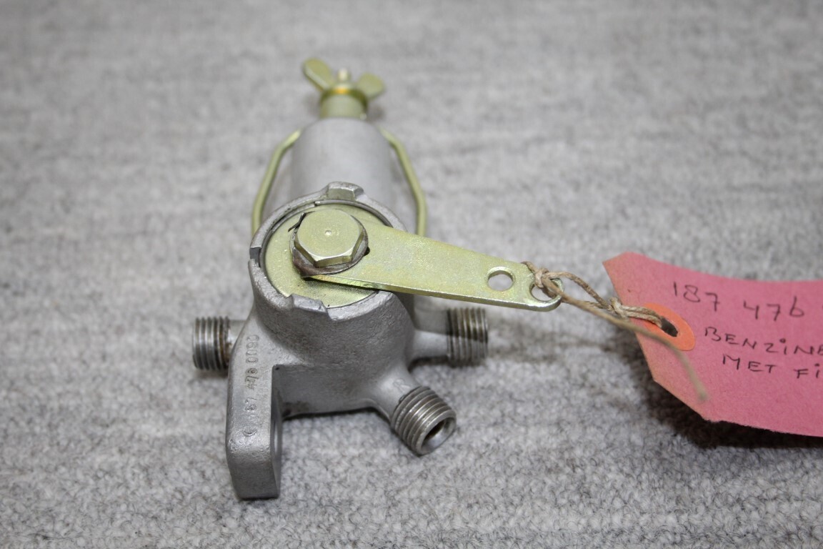 Benzinekraan met filter