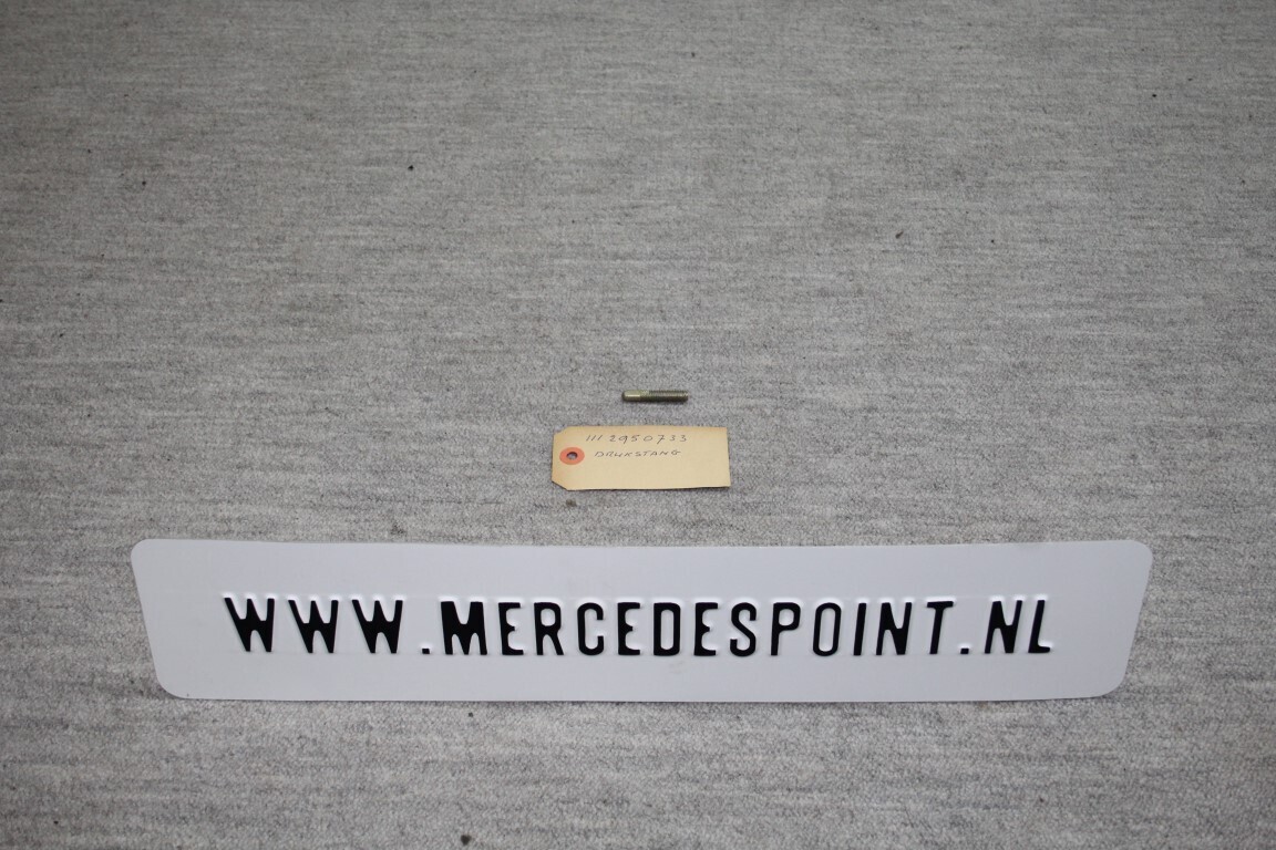 Drukstang koppeling cilinder