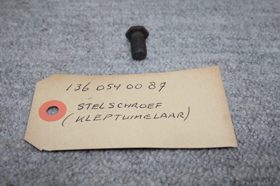 Stelschroef kleptuimelaar