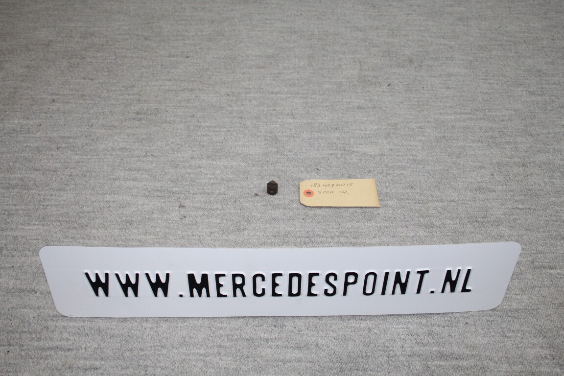 Sperpal voor handrem handle