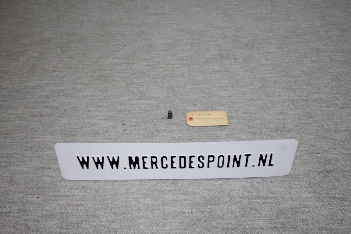 Drukveer voor pal handrem handle