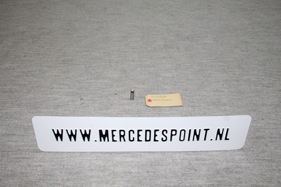 Waterverdeler cilinderkop lang