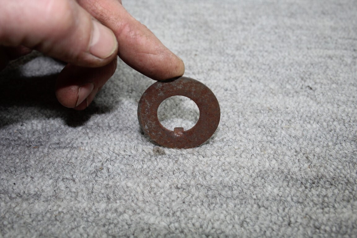 Zekering ring voor silentblock achteras