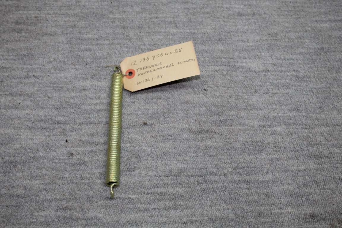 Trekveer kofferdeksel scharnier